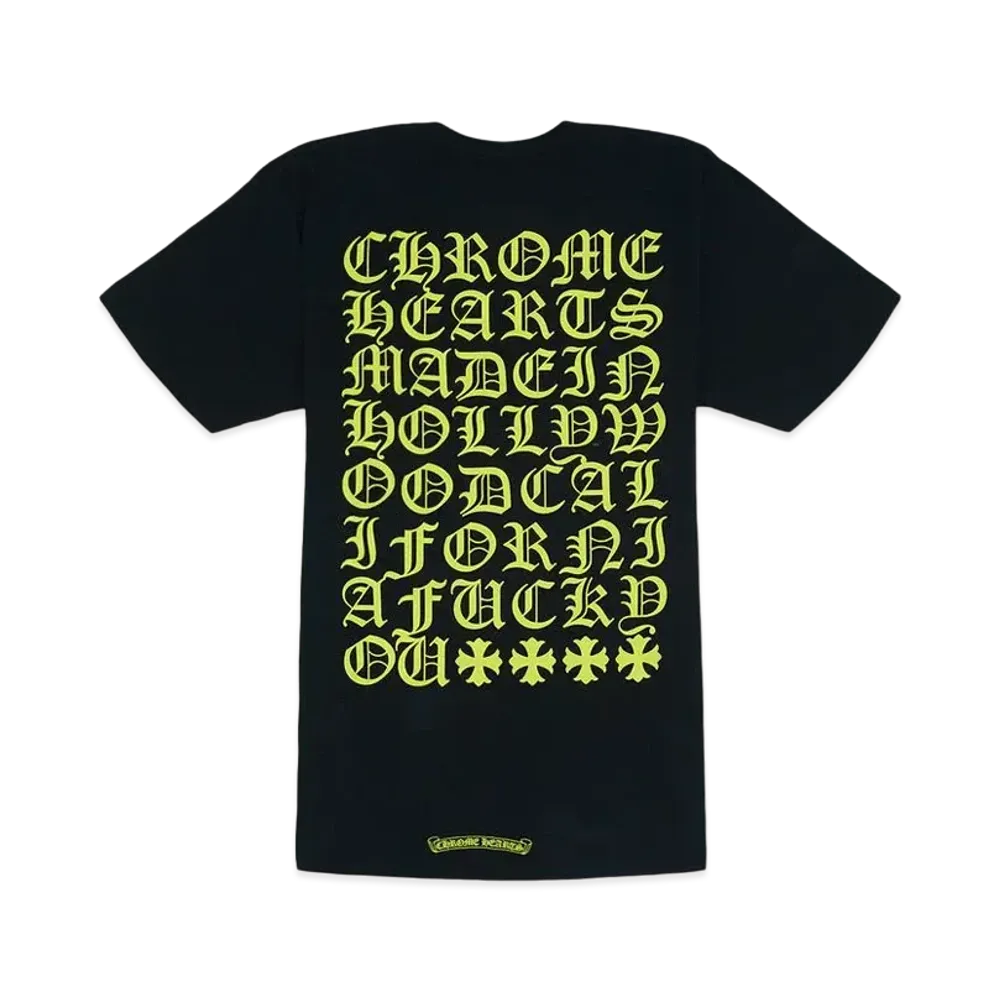 Chrome Hearts Made In Hollywood T-Shirt "Black"