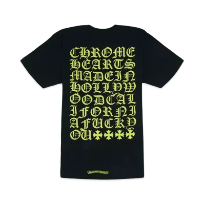 Chrome Hearts Made In Hollywood T-Shirt "Black"