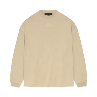 FEAR OF GOD ESSENTIALS LS Tee "Gold Heather"