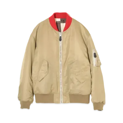 UNDERCOVER x FRAGMENT Women's Nylon Ma-1 Jacket "Beige"