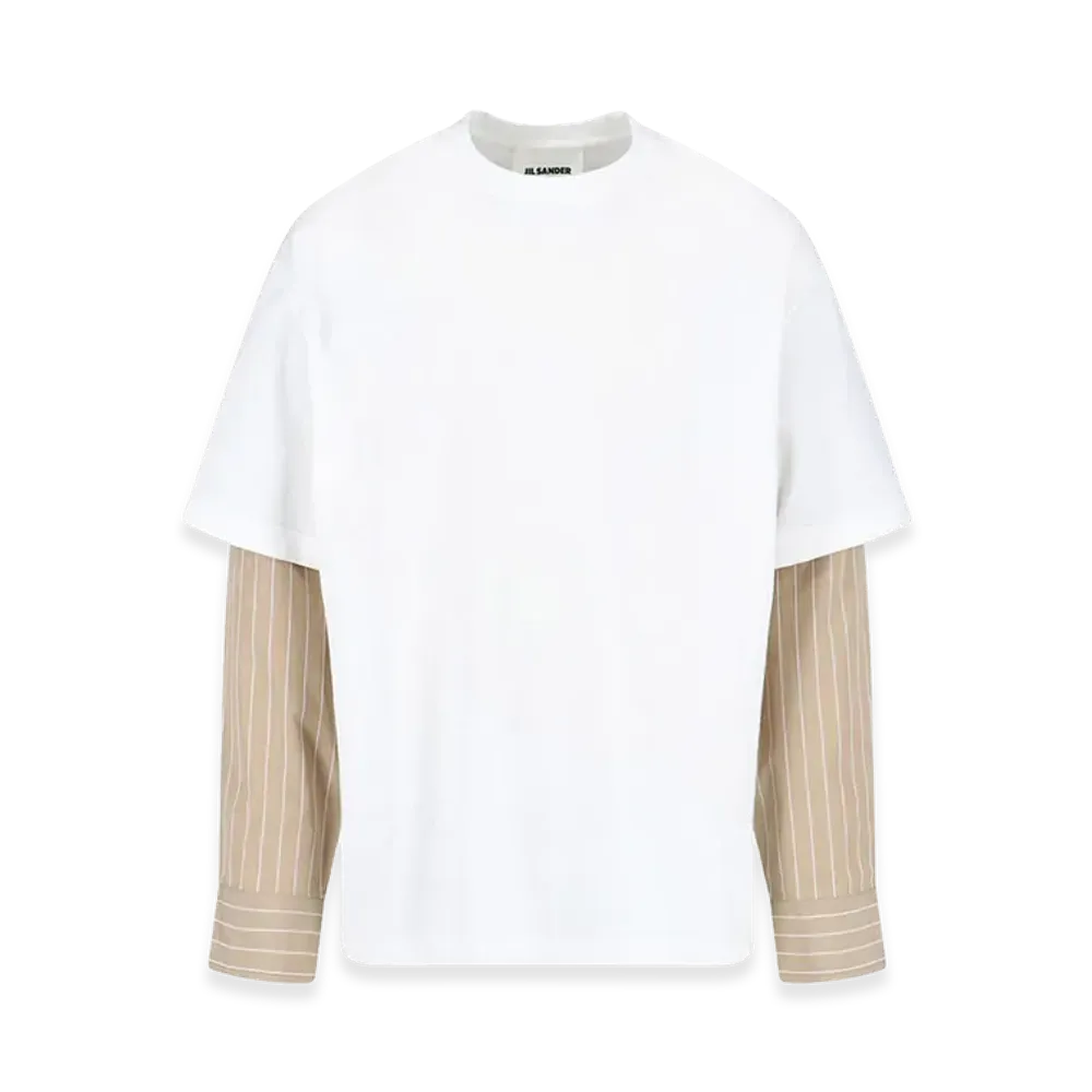 Jil Sander Round Neck T-Shirt "White"