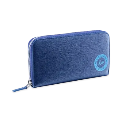FRAGMENT x BVLGARI Zip Wallet "Blue"