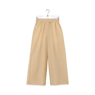 LOEWE Cropped Trousers "Light Beige"