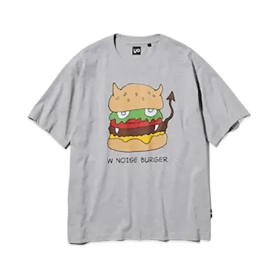 GU x UNDERCOVER UG Graphic Tee 3/4 Sleeve "Gray"