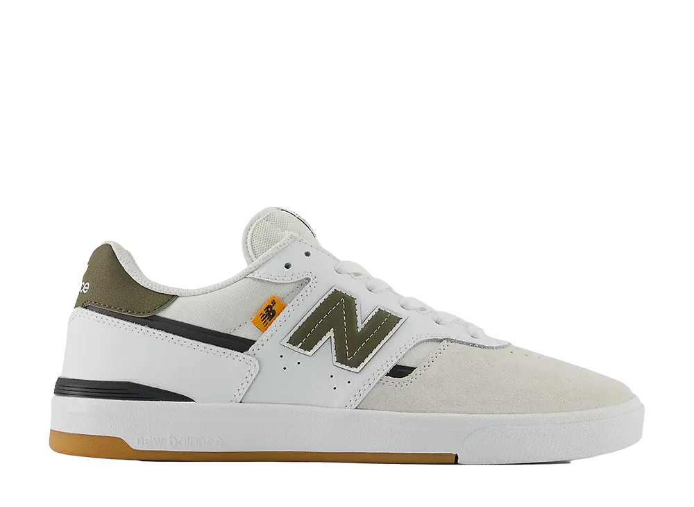 New Balance NB Numeric Jamie Foy 306 Cup "White/Dark Moss"