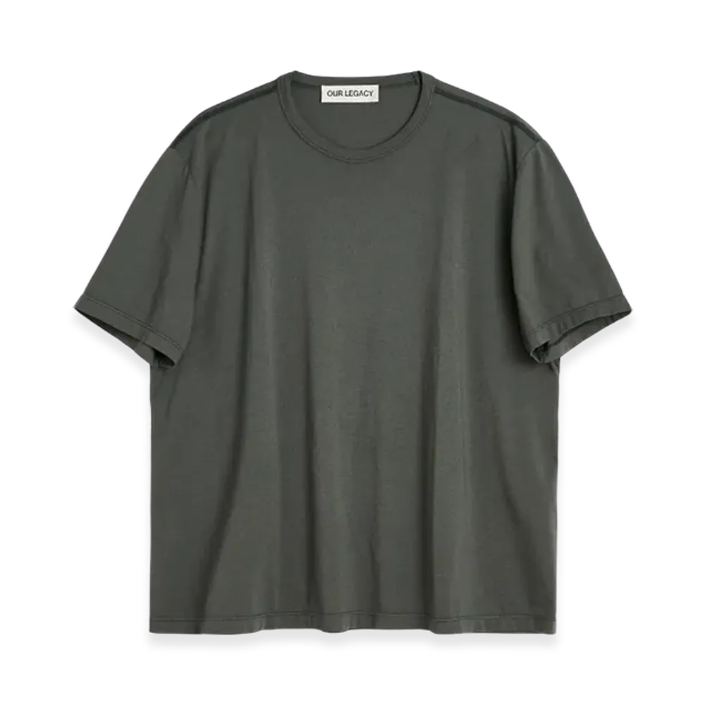 OUR LEGACY New Box T-Shirt "Charcoal"