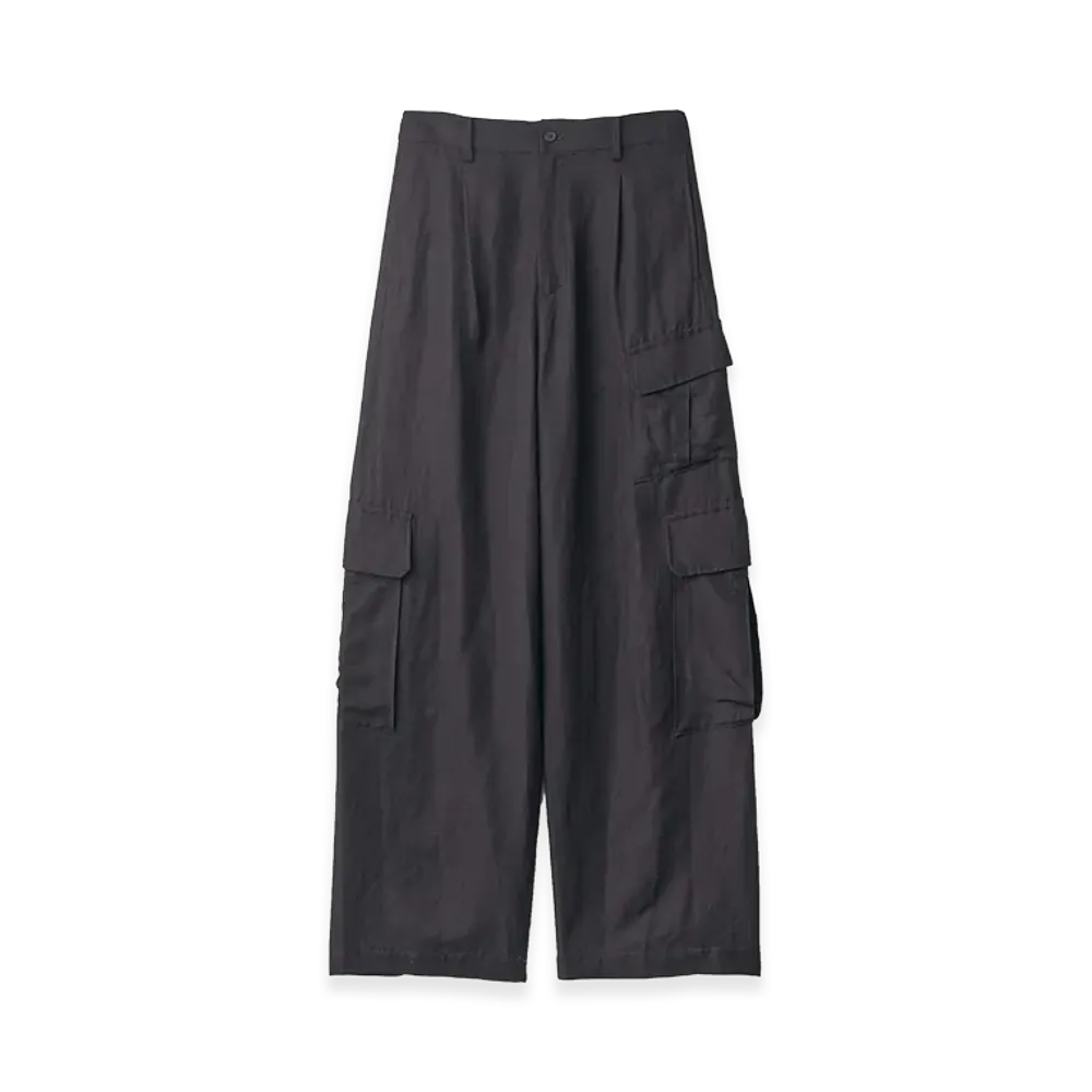 ssstein Vis/Li/Ra Twill Cargo Trousers "Black"