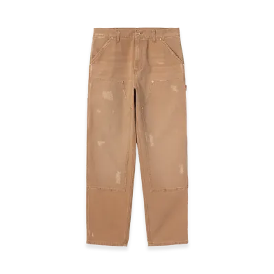 Carhartt WIP Double Knee Pant "Hamilton Brown/Grind Washed"
