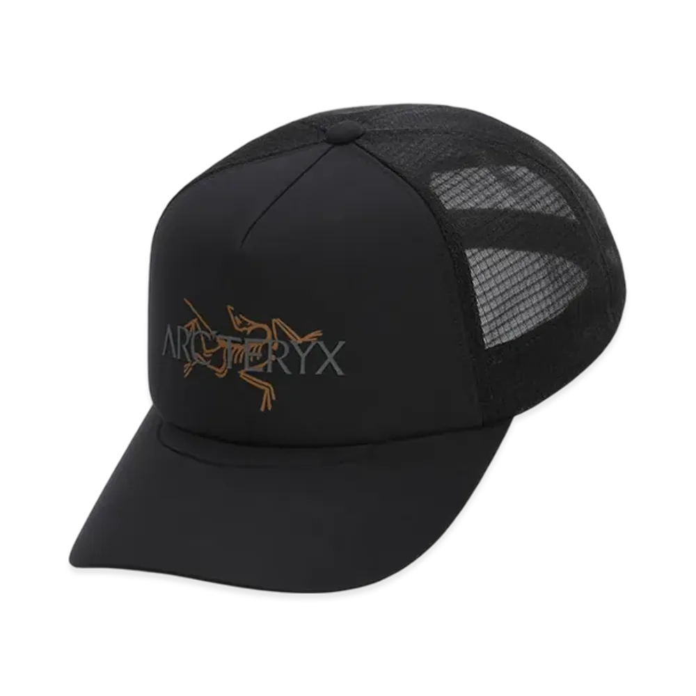 ARC'TERYX Bird Word Trucker Hat "24K Black" X000009488