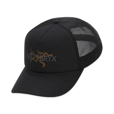 ARC'TERYX Bird Word Trucker Hat "24K Black" X000009488