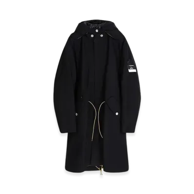 Stone Island 70201 Poly Wool Diagonal 3L Jacket - 21FW "Black"