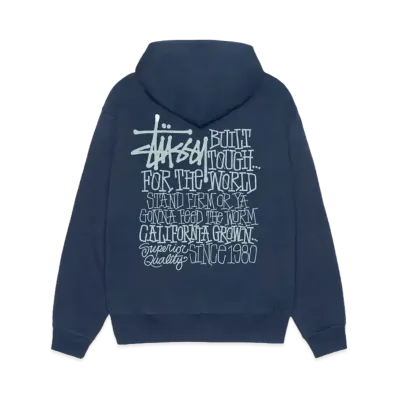 Stussy California Grown Hoodie "Navy"