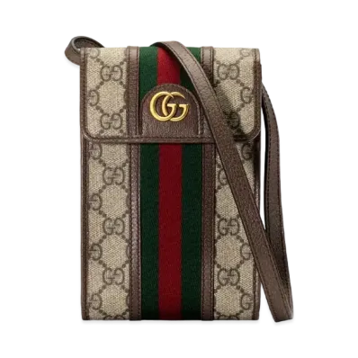 GUCCI Ophidia GG Mini Bag GG Supreme Canvas "Beige/Ebony"