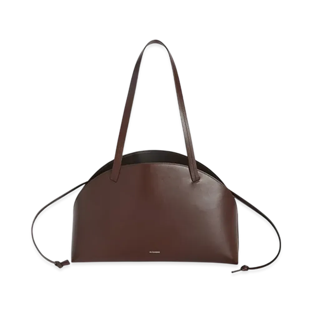 Jil Sander Curve Shoulder Medium "Dark Earth"