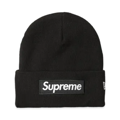 Supreme x NEW ERA Box Logo Beanie (25FW) "Black"