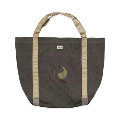 OUR LEGACY Work Shop x Stussy Beach Tote "Tan Cordura OD Black"