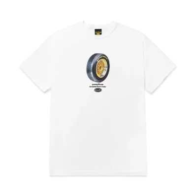 HUF x GOODYEAR The Greatest Tee "White"