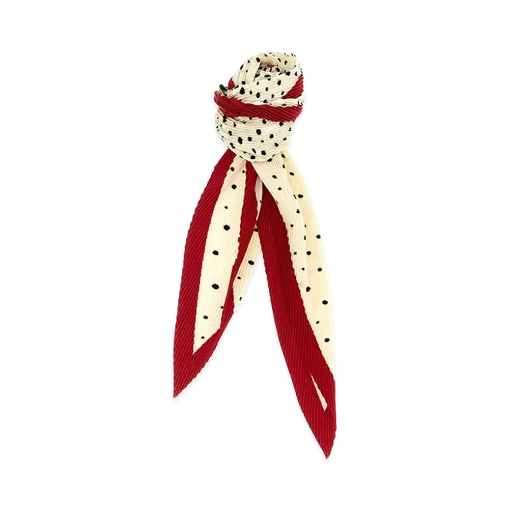 Valentino Garavani Women's Little Star Starry Scarf "White/Black"