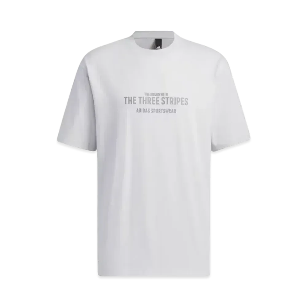 adidas Barbige Short Sleeve T-shirt "Light Solid Grey"