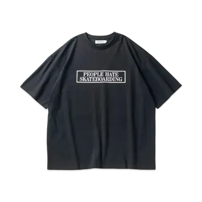 TIGHTBOOTH People Hate Skate T-Shirt "Black"