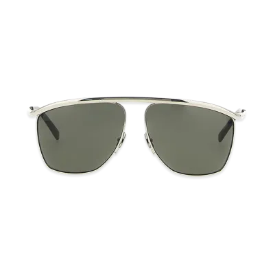 Saint Laurent Women's SL 820 Victorie Sunglasses "Grey/Silver"