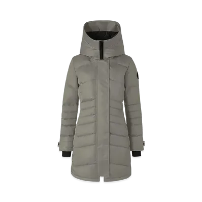 CANADA GOOSE Lorette Parka Black Label Performance Satin "WillowGrey"