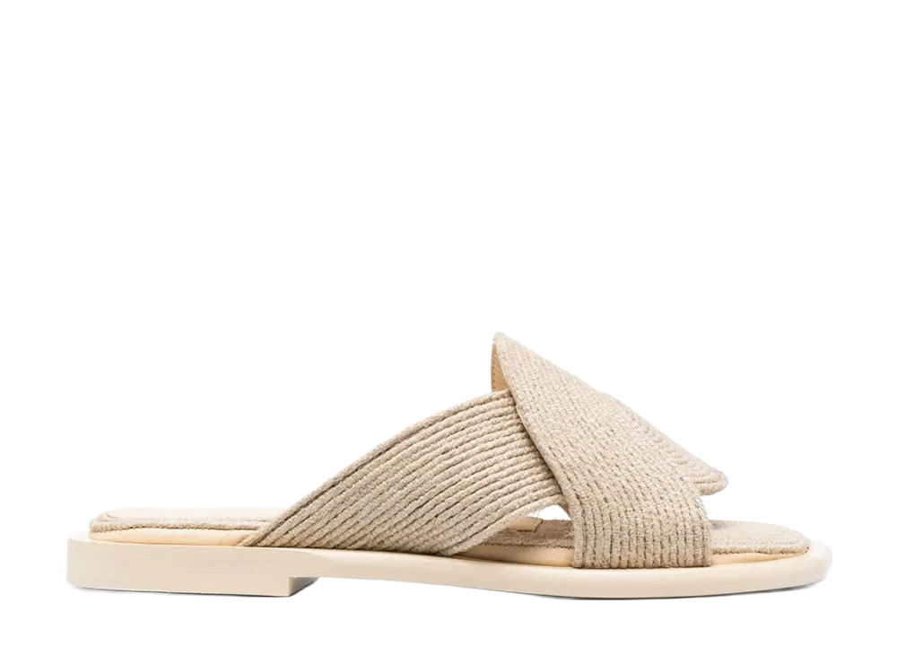 LOEWE Women's Petal Slide "Beige"