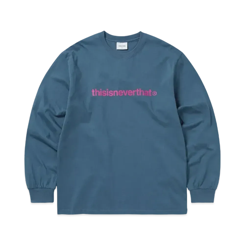 thisisneverthat T-Logo L/S Tee "Light Navy"