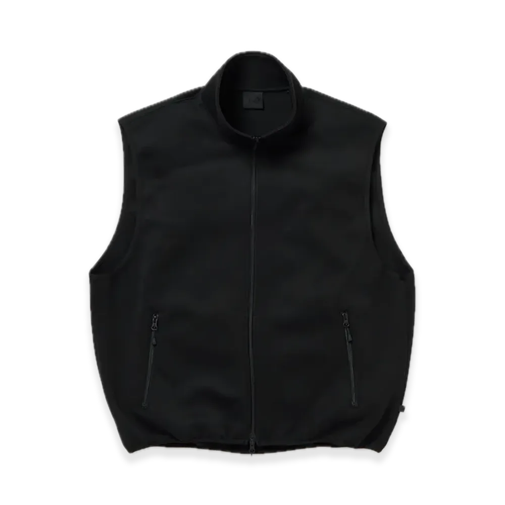 DAIWA PIER39 Tech Scuba Knit Stand Collar Vest "Black"