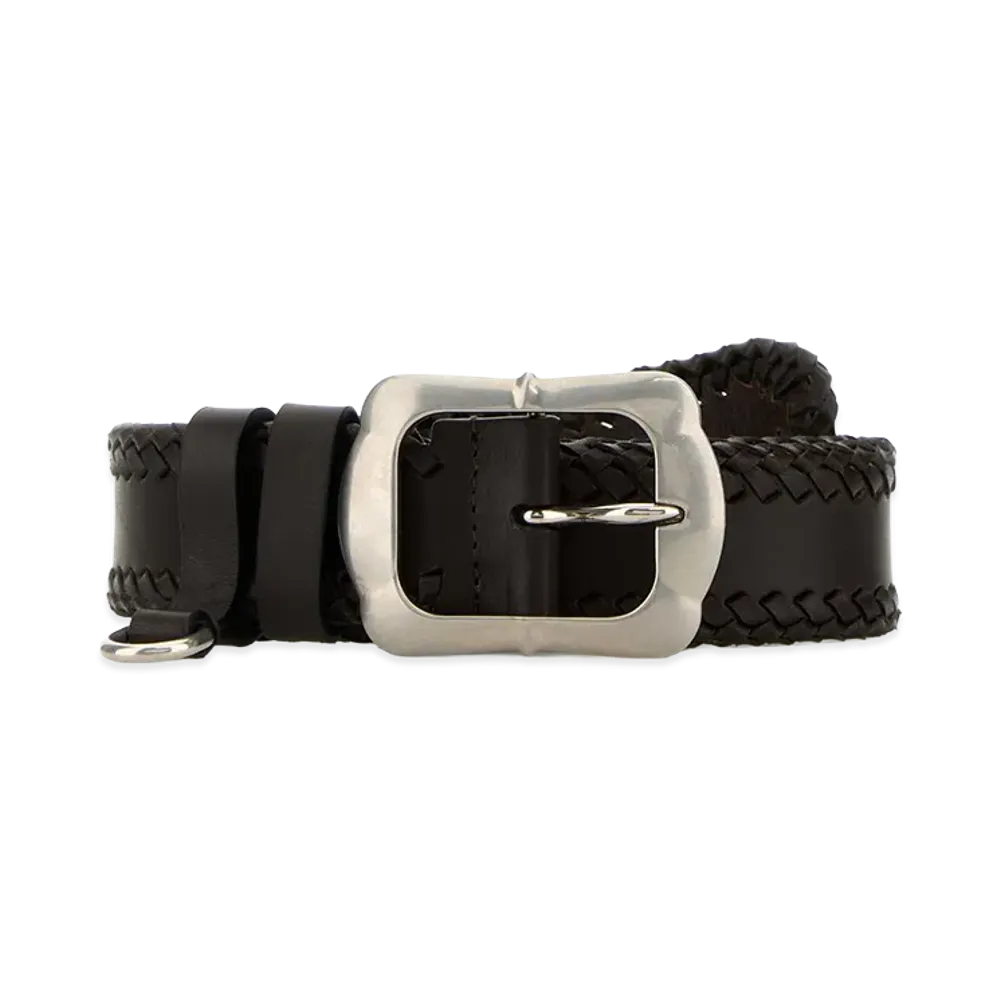 PRADA Women's Leather Belt "Brown"