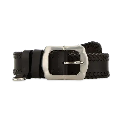 PRADA Women's Leather Belt "Brown"