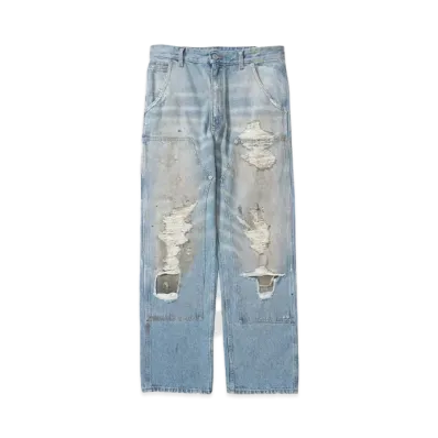 MM6 Maison Margiela Pants 5 Pockets "Medium Blue"