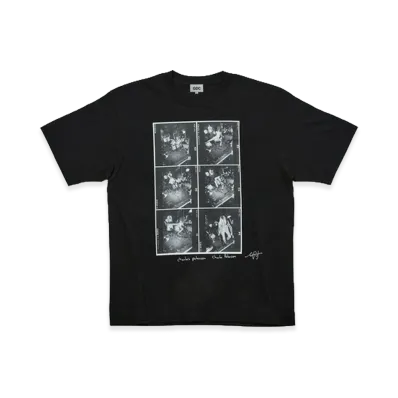 GDC x Charles Peterson x NIRVANA Raji's Drum Sequence Tee "Black"