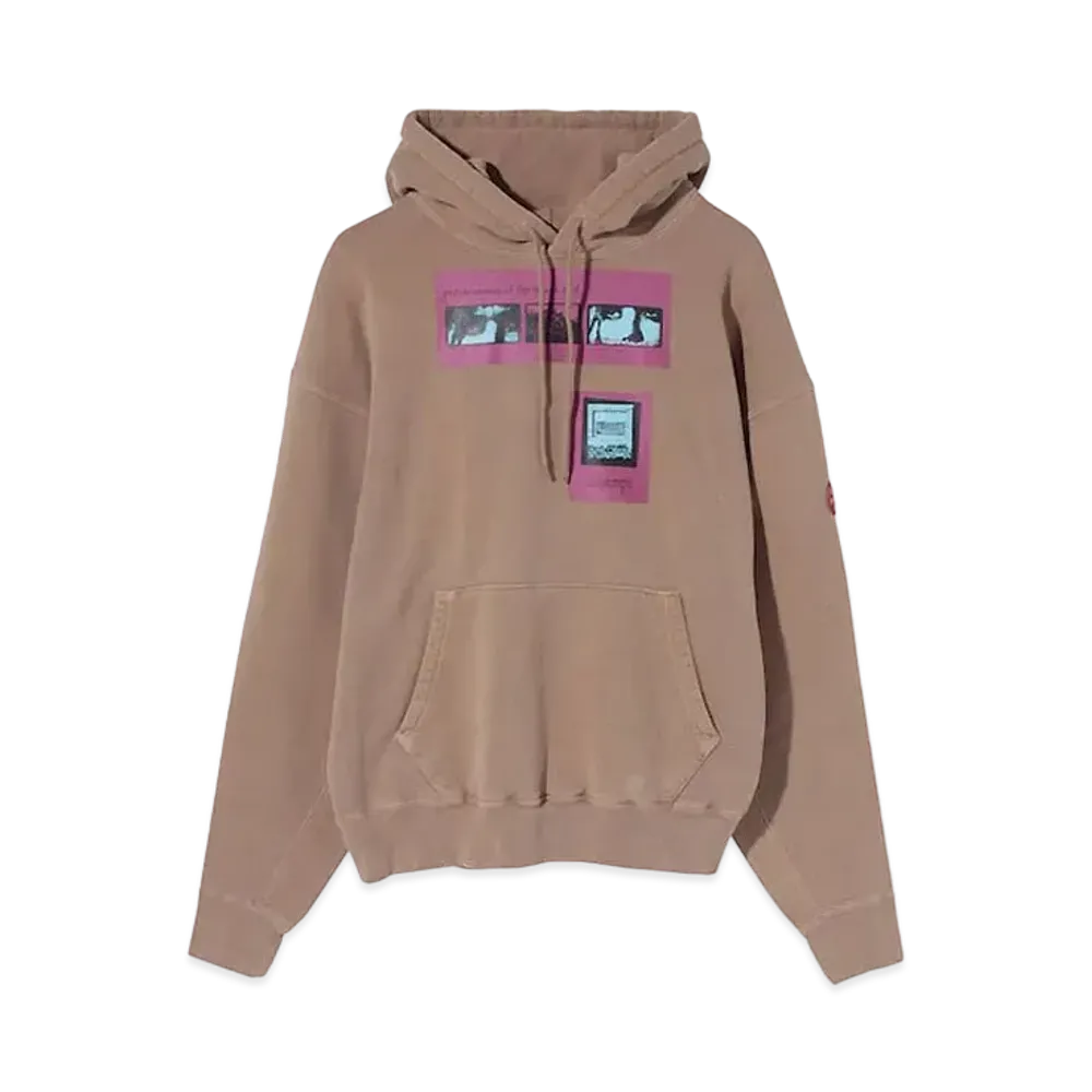 Cav Empt (C.E) PERVASIVENESS HEAVY HOODY "Brown"