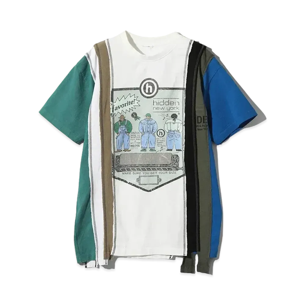 Needles x Hidden 7 Cuts S/S Tee "White/Assorted"