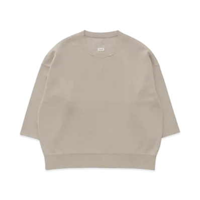 visvim Amplus SB Sweat 3/4 (C/SI) "Ivory"