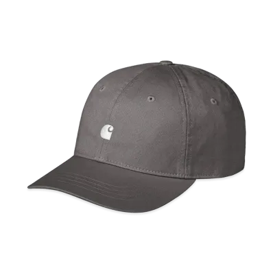 Carhartt WIP Madison Logo Cap "Porphyry/White"