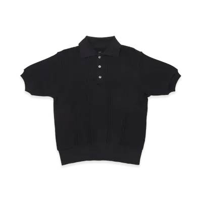 T.T Taiga Takahashi LOT.526 C.1960's Polo Knit "Charcoal"