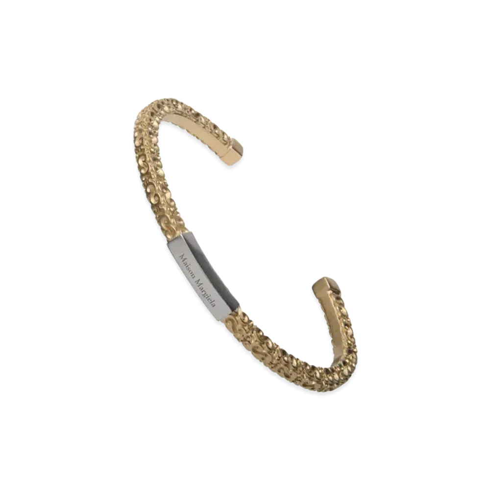 Maison Margiela Engraved Cuff Bracelet