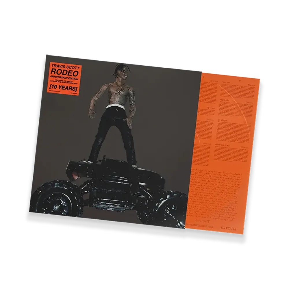 Travis Scott Cactus Jack x RODEO 10 Years 2Lp Deluxe Vinyl "Multi"
