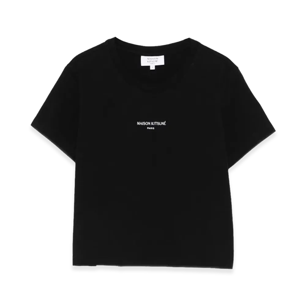 Maison Kitsune Women's T-Shirts "Black"