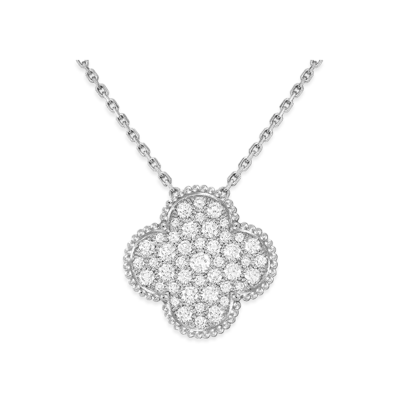Van Cleef & Arpels Magic Alhambra pendant "18K White Gold/Diamond"