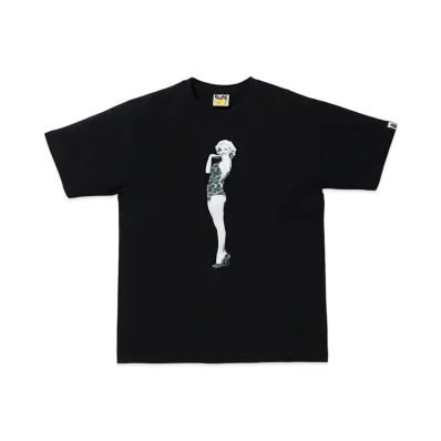 A BATHING APE / Marilyn Monroe Tee "Black"