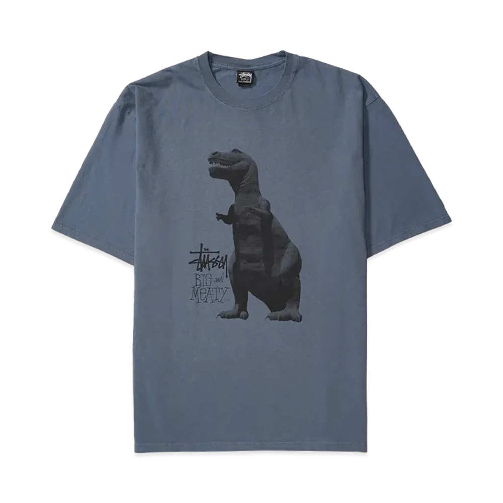 Stussy Big & Meaty Tee Pigment Dyed "Navy"