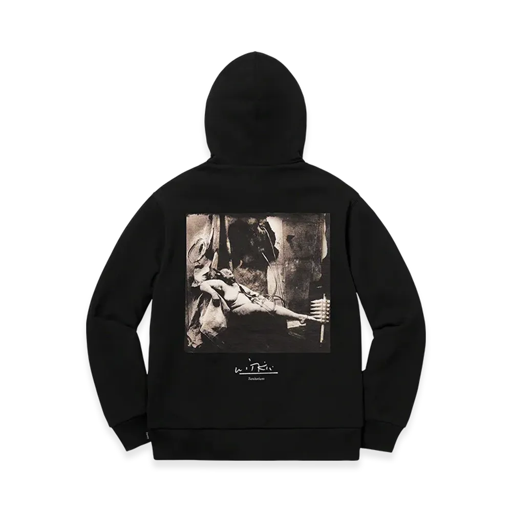 Supreme Joel-Peter Witkin/Supreme Sanitarium Hooded Sweatshirt "Black"