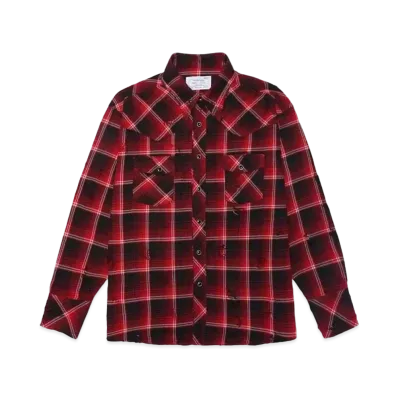 Rafu Western shirt "RED"
