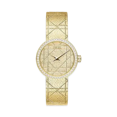 Dior La D My Dior 25mm Diamonds "Yellow Gold"