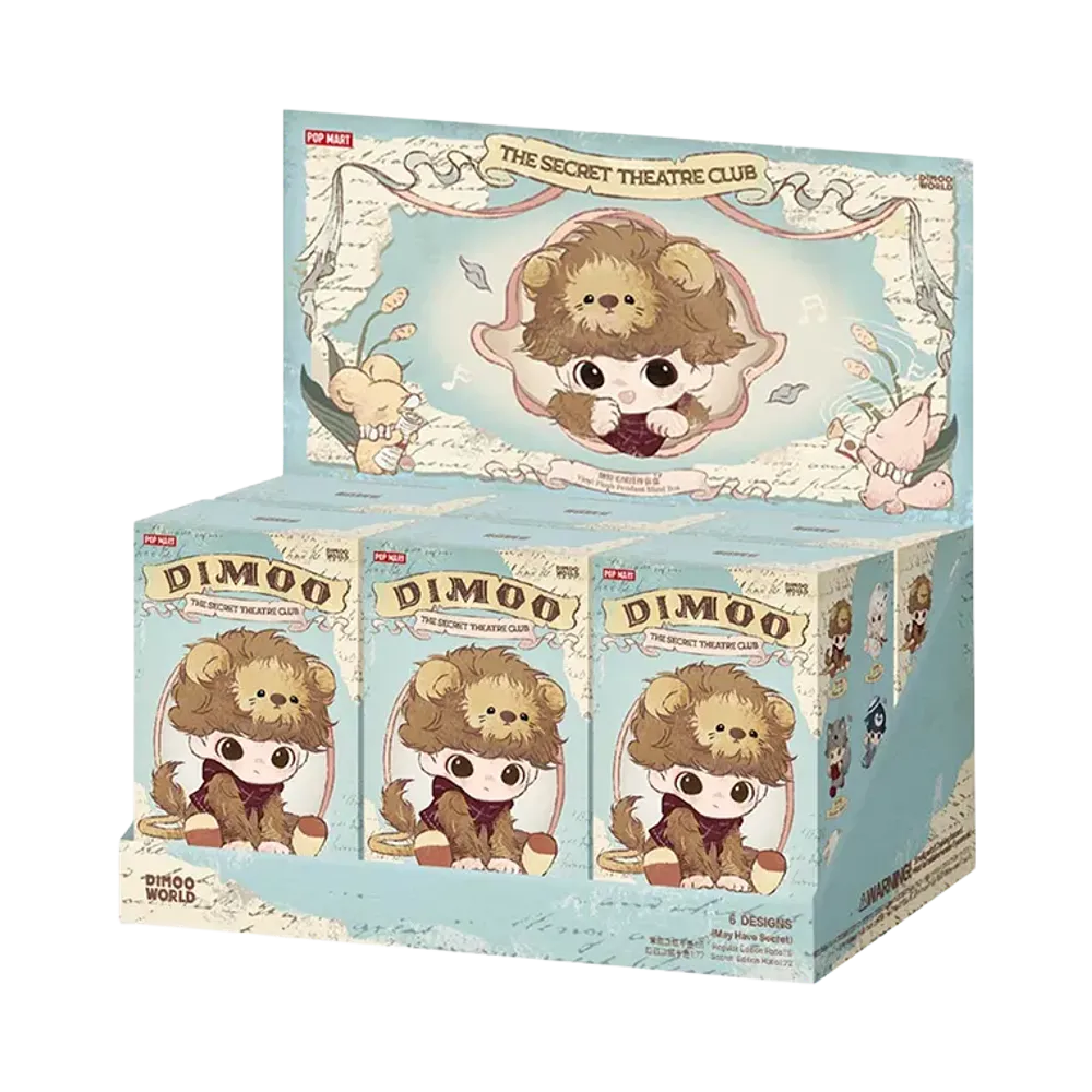 POP MART DIMOO The Secret Theatre Club Series - Vinyl Plush Pendant Blind Box [Assortment Box]