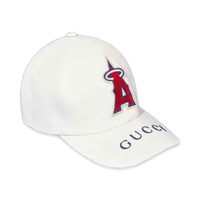 GUCCI MLB Angels Baseball Cap "White"