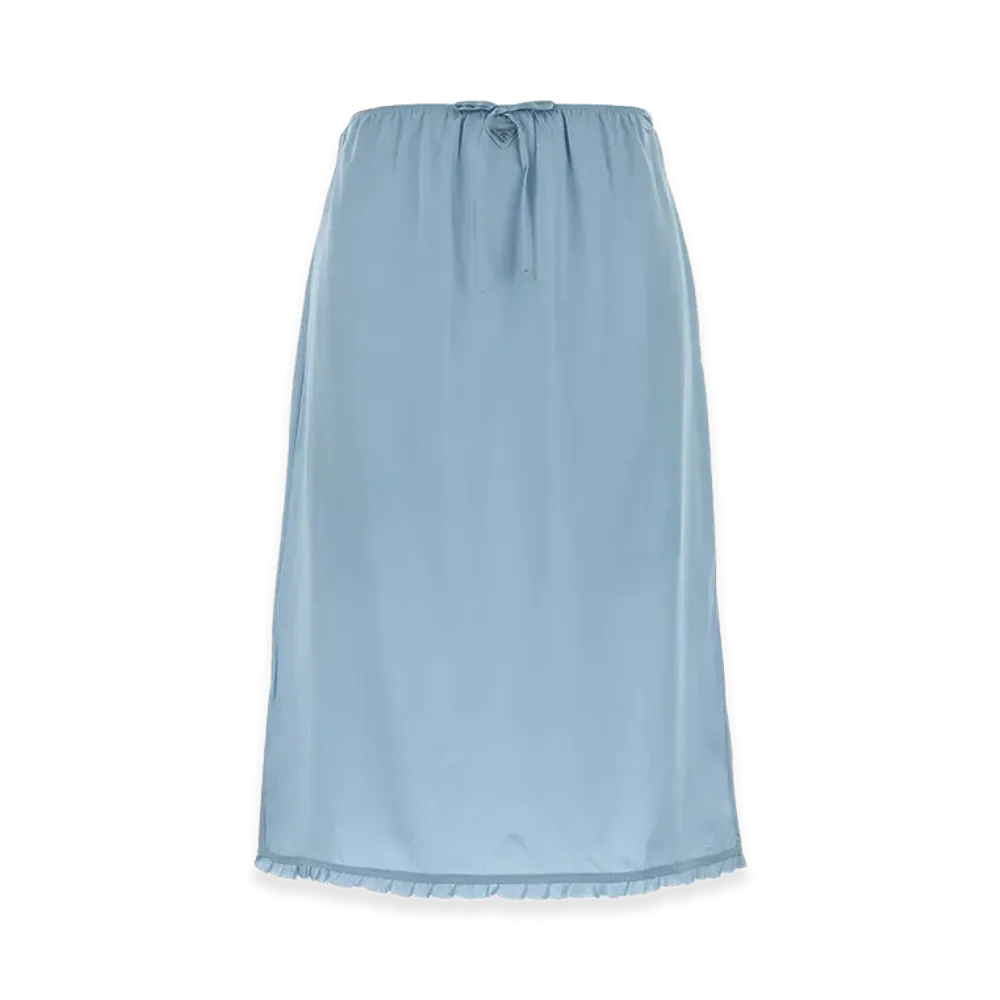 PRADA Women's Skirts "Light Blue"